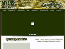 Tablet Screenshot of myerstreefarm.com